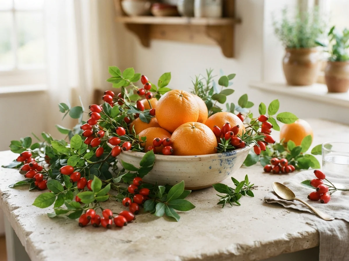 Nötter, frön och gröna blad för magnesium och mineraler